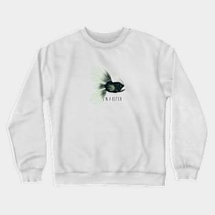 I'm a biter - black Crewneck Sweatshirt